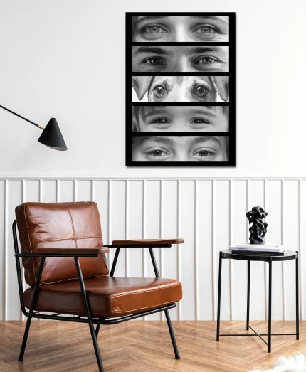Look of Love - Prémium Vászonkép (5 db képből)