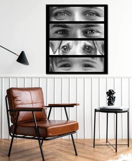Look of Love - Prémium Vászonkép (4 db képből)